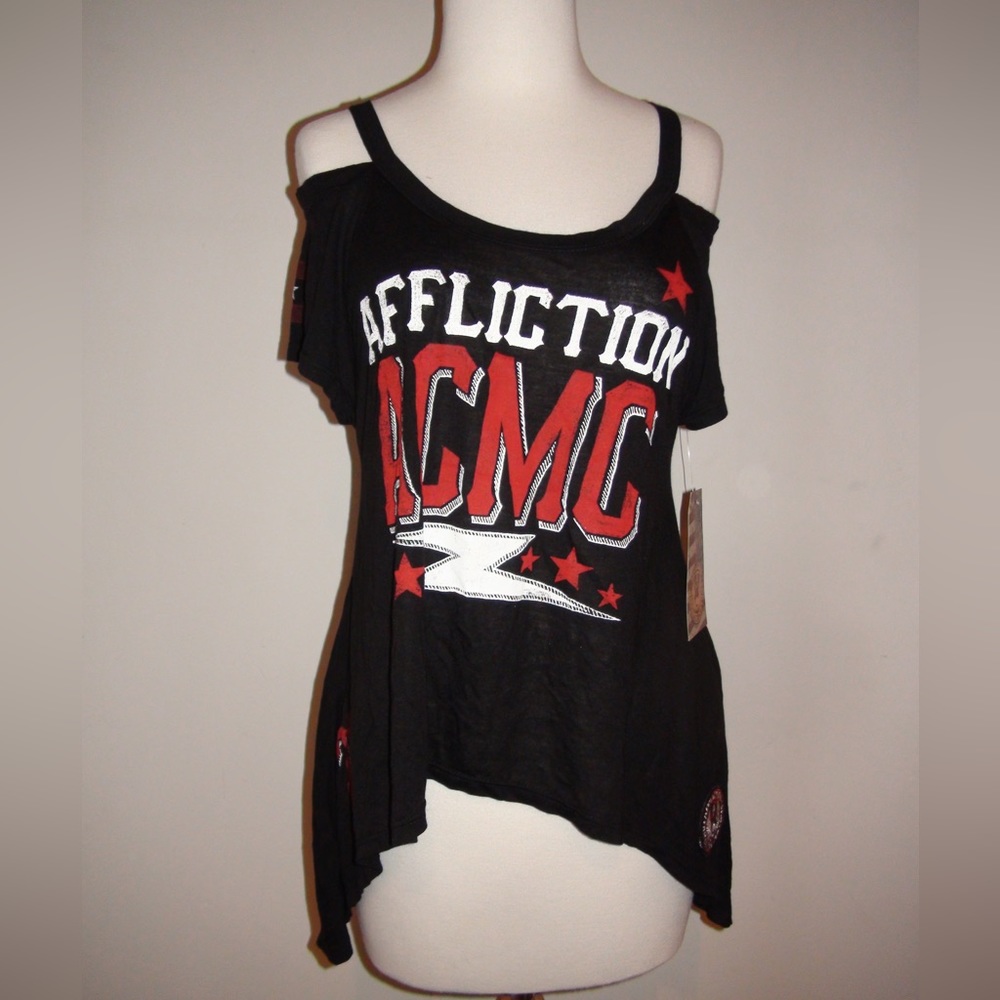 Affliction American Customs Free Ride Eagle Top